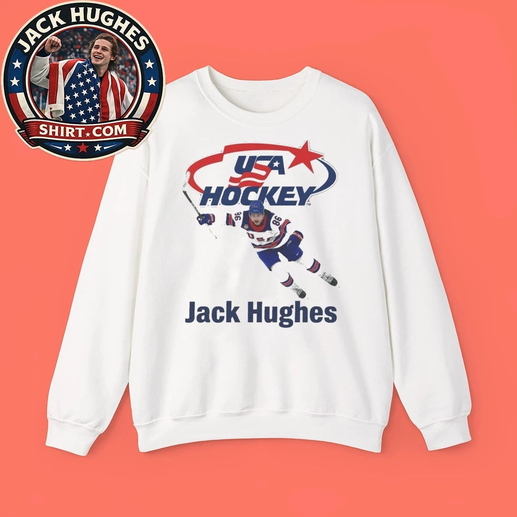 USA Hockey Jack Hughes Golden Goal Trending Shirt