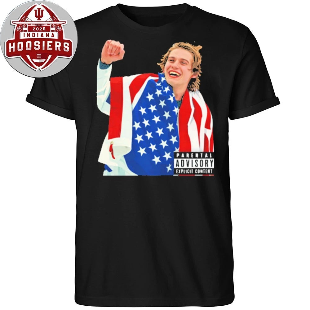 USA Ice Hockey Champions Jack Hughes T-Shirt