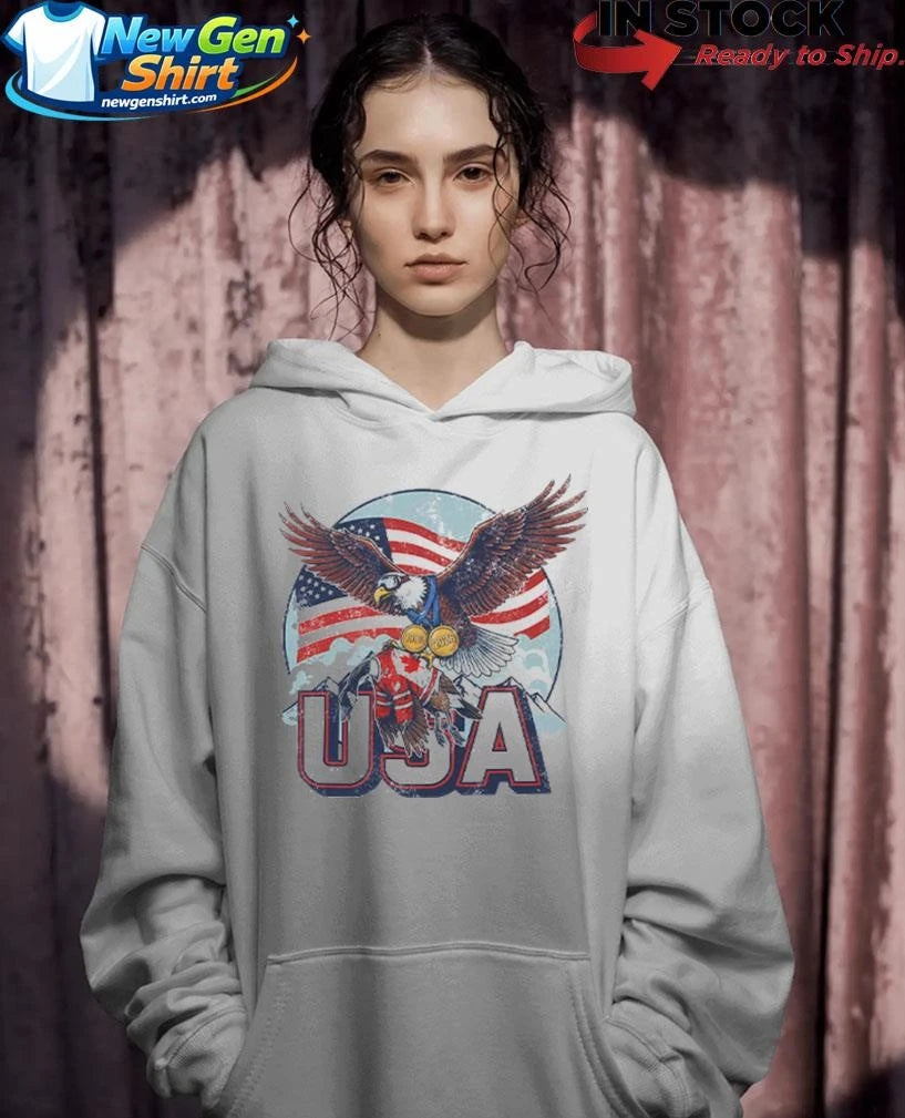 USA Ice Hockey Eagle USA Champions 2026 Shirt