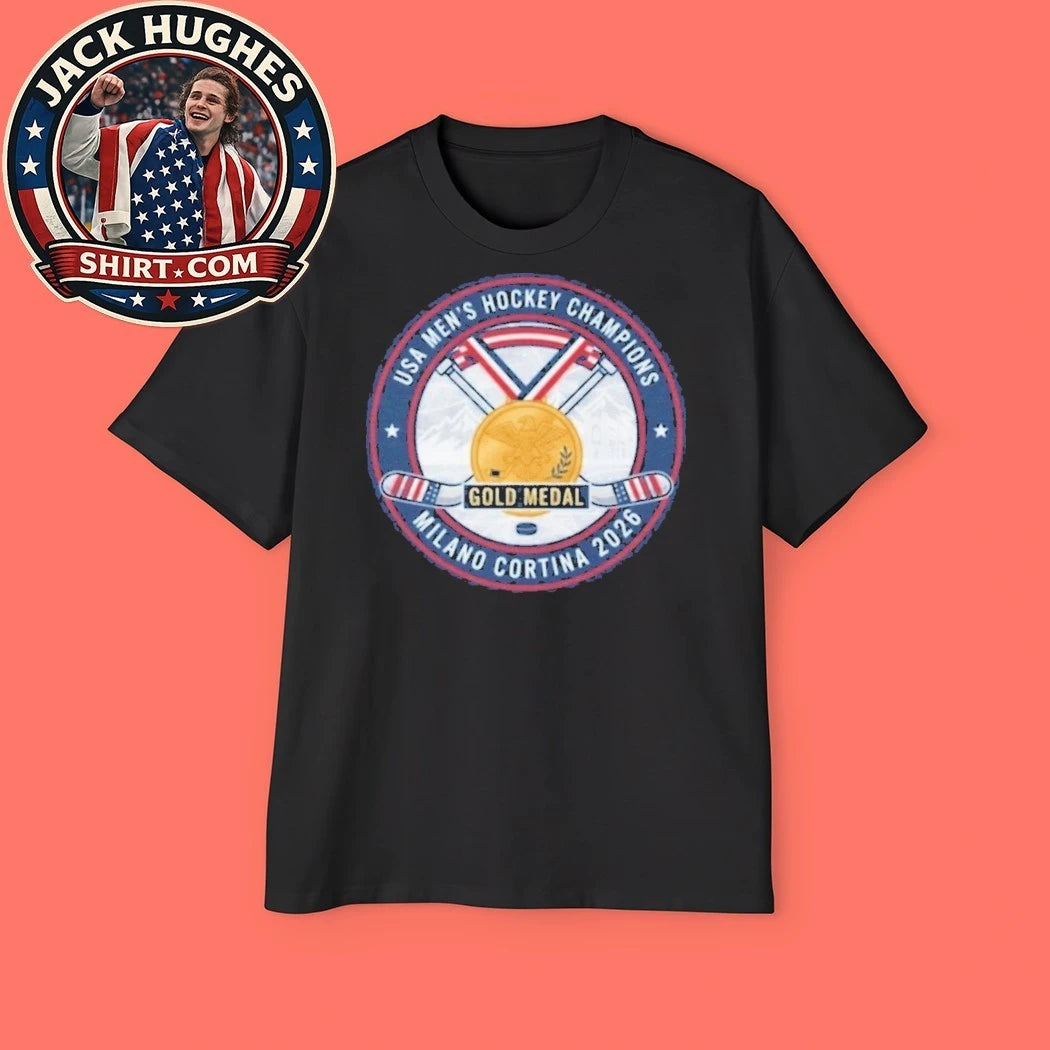 USA Men’s Hockey Champions Gold Medal Milano Cortina 2026 Trending Shirt