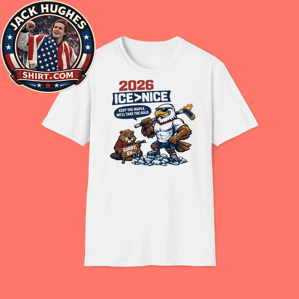 USA vs Canada Hockey 2026 Victory Ice Nice Trending Shirt