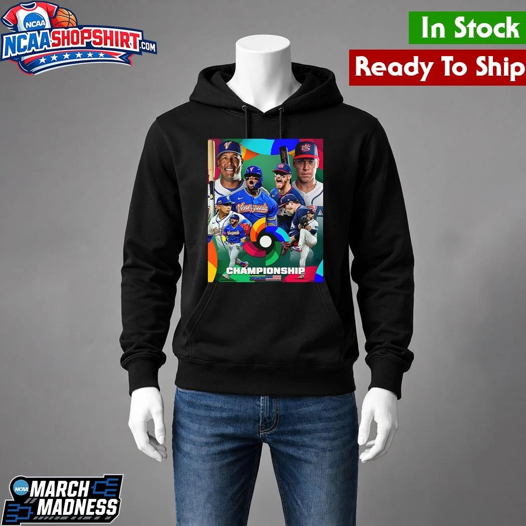 USA vs Venezuela World Baseball Classic Final Championship 2026 Shirt