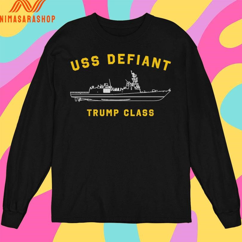 USS Defiant Trump Class Shirts
