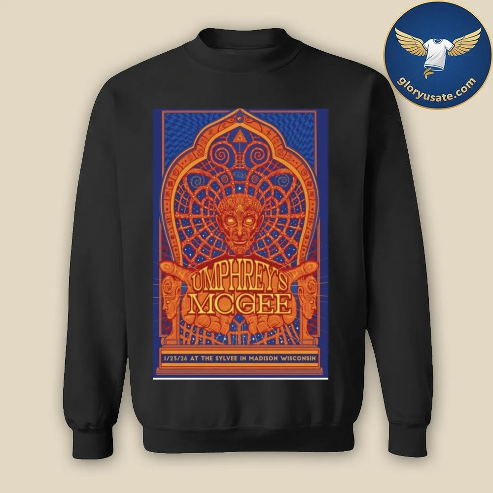 Umphrey’s McGee January 23 2026 Madison Wisconsin Poster Shirt