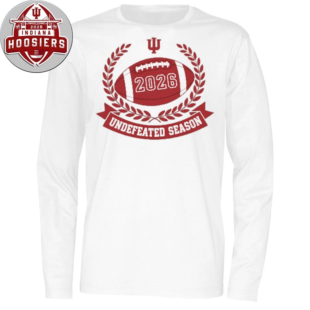 Undefeated Hoosier Pride Logo Tee Shirt