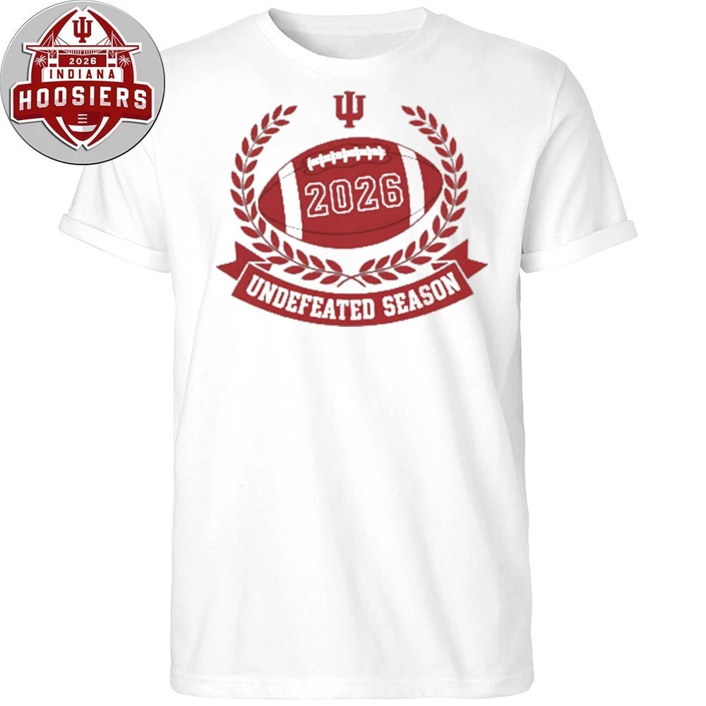 Undefeated Hoosier Pride Logo Tee Shirt