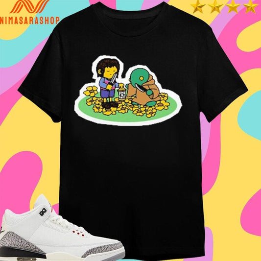 Undertale X Square Enix Human And Tonberry Shirts