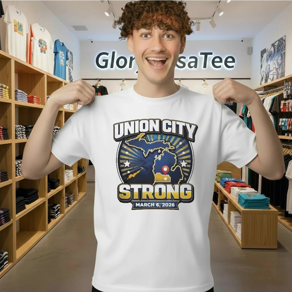Union City Strong Relief 2026 – Michigan Tornado Support Shirt
