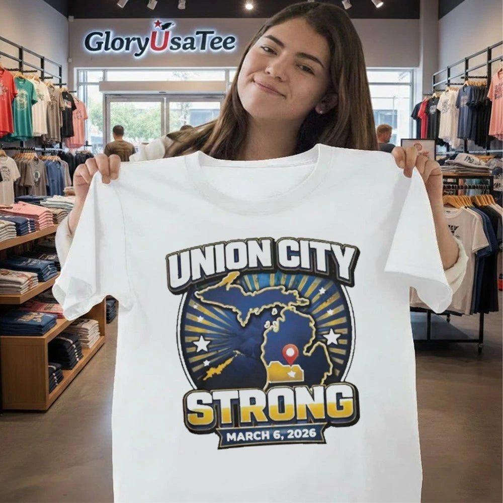 Union City Strong Relief 2026 – Michigan Tornado Support Shirt