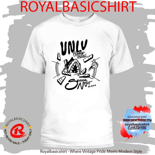 University Of Nevada Las Vegas Rebels Basketball Senior Night 2026 Shirt