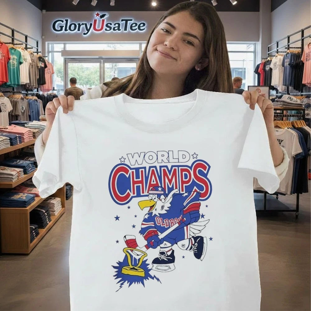 Usa Hockey x Old Row World Champs Eagle Shirt