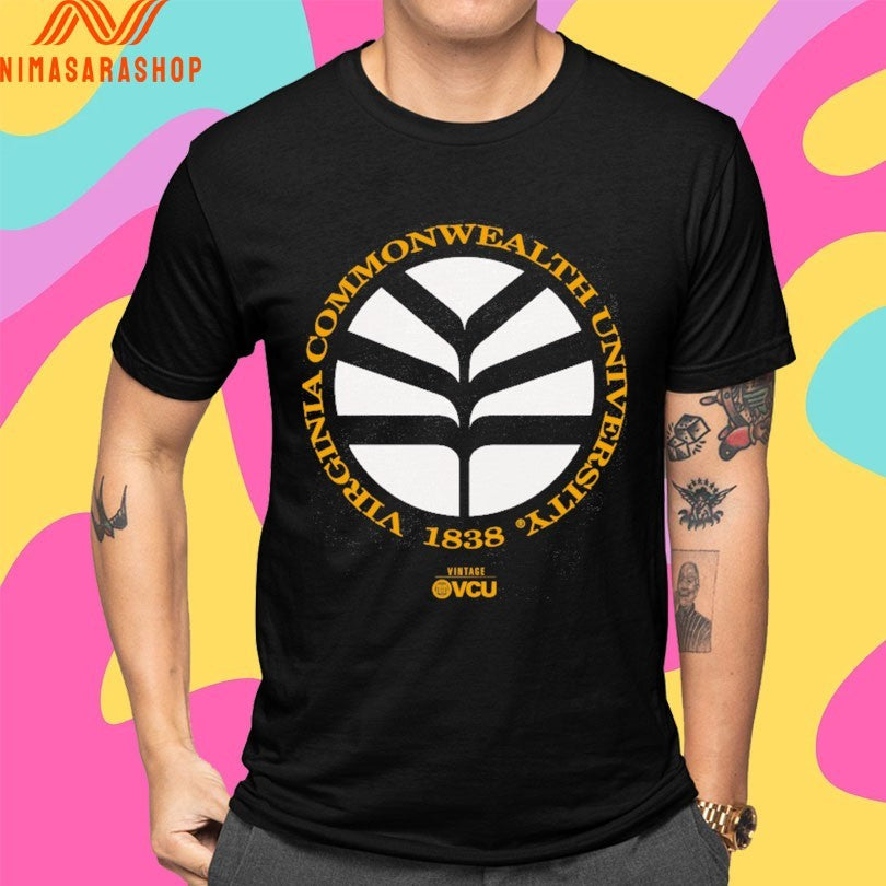 VCU Vintage Virginia Commonwealth University 1838 Shirts