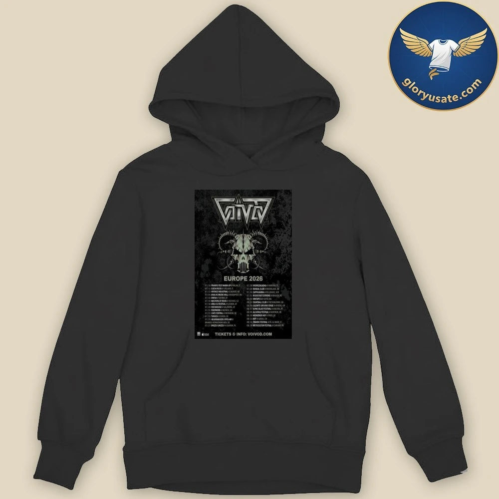 VOIVOD European 2026 Poster Shirt