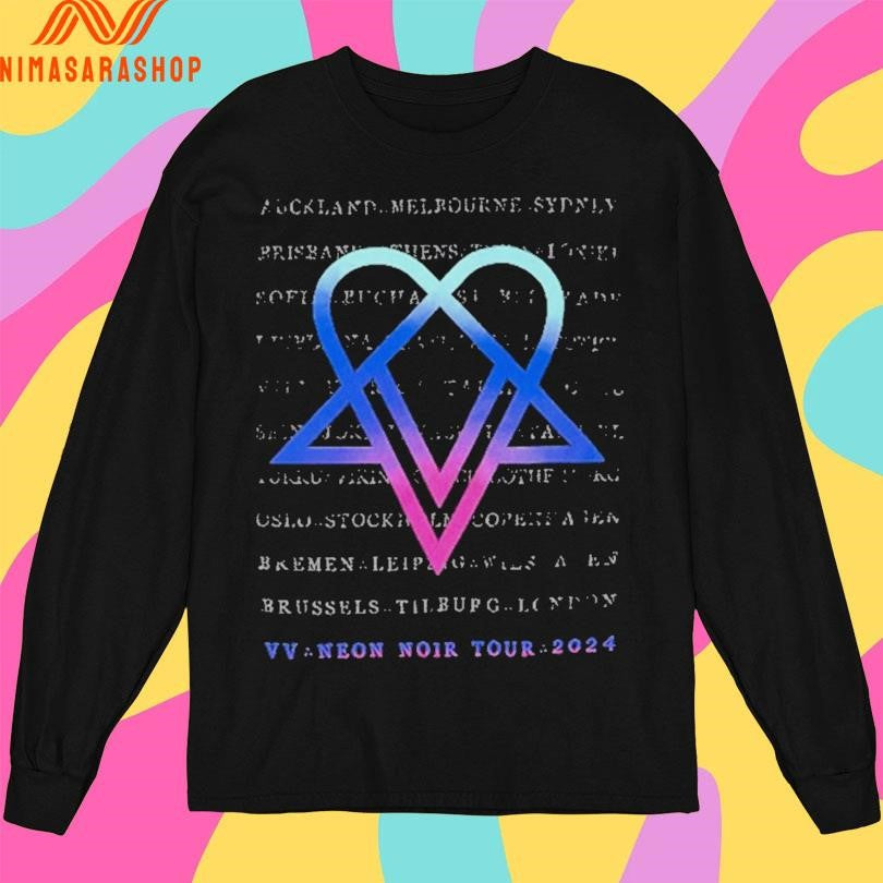 VV Neon Noir Tour 2024 Shirts