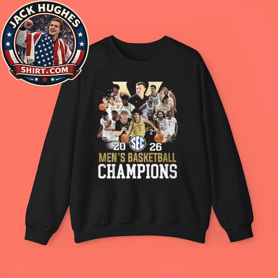 Vanderbilt Commodores 2026 Sec Mens Basketball Tournament Champions Father Day Gift Shirt