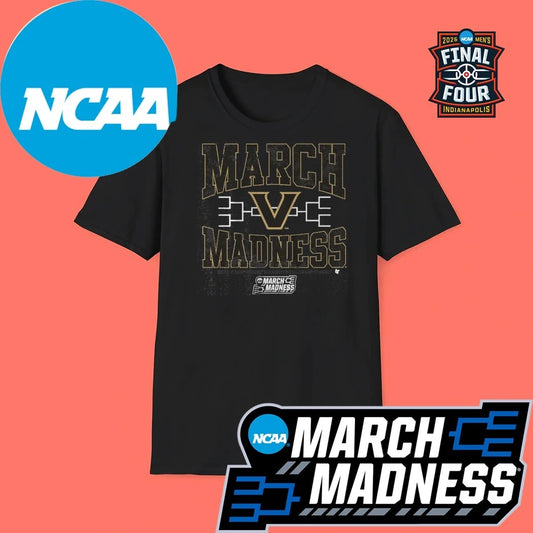 Vanderbilt Commodores WBB 2026 NCAA Women’s Basketball Championship March Madness Logo Shirt