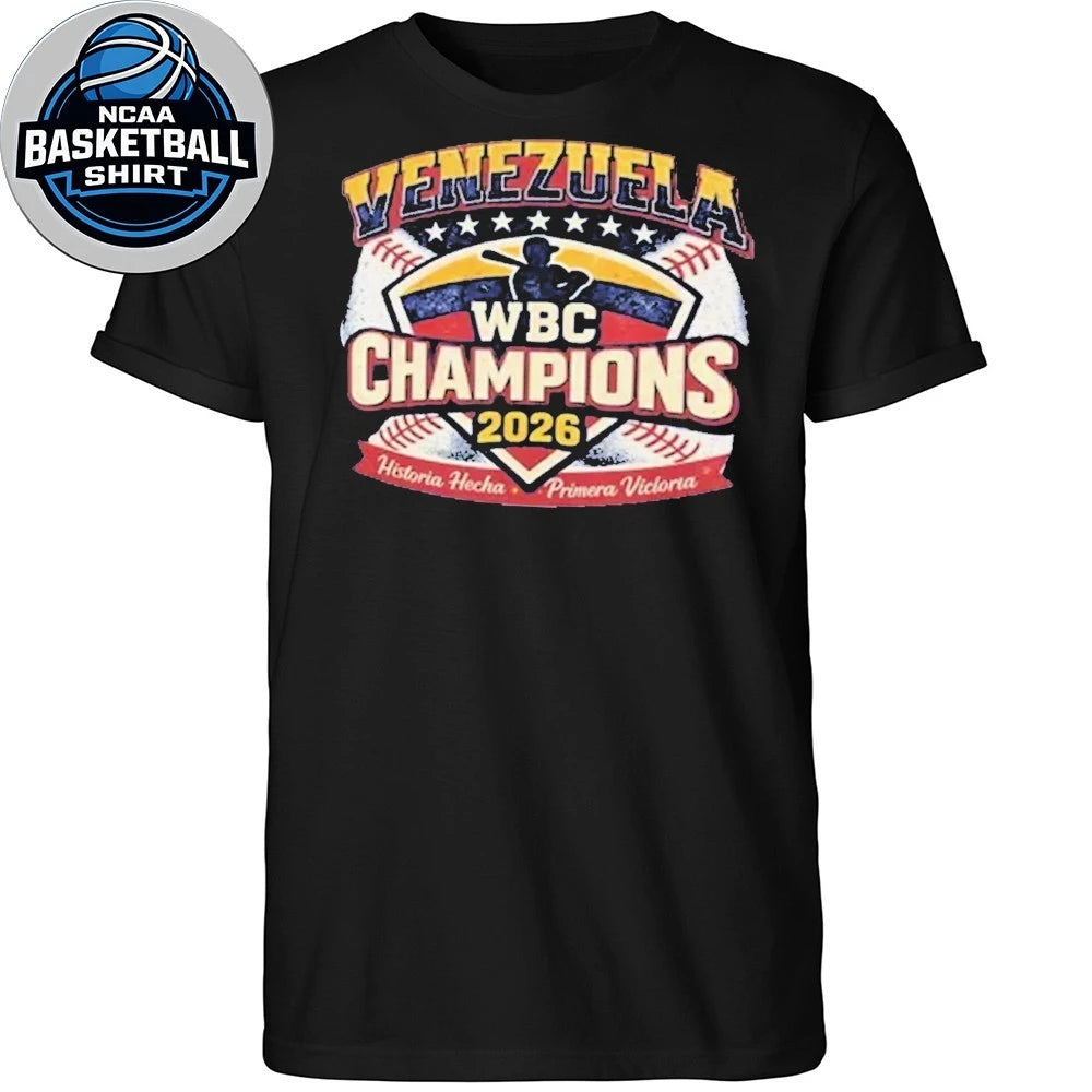 Venezuela Baseball 2026 World Baseball Classic Champions Historia Hecha Primera Victoria Shirt