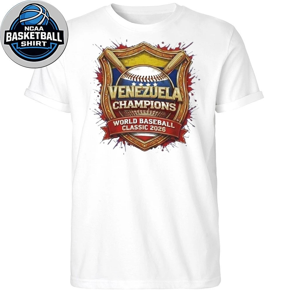 Venezuela Baseball 2026 World Baseball Classic Champions Shirt