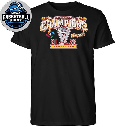 Venezuela Baseball World Baseball Classic 2026 Champions Fan Shirt