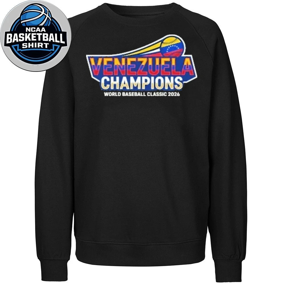Venezuela Champions world Baseball classic 2026 Flag Shirt