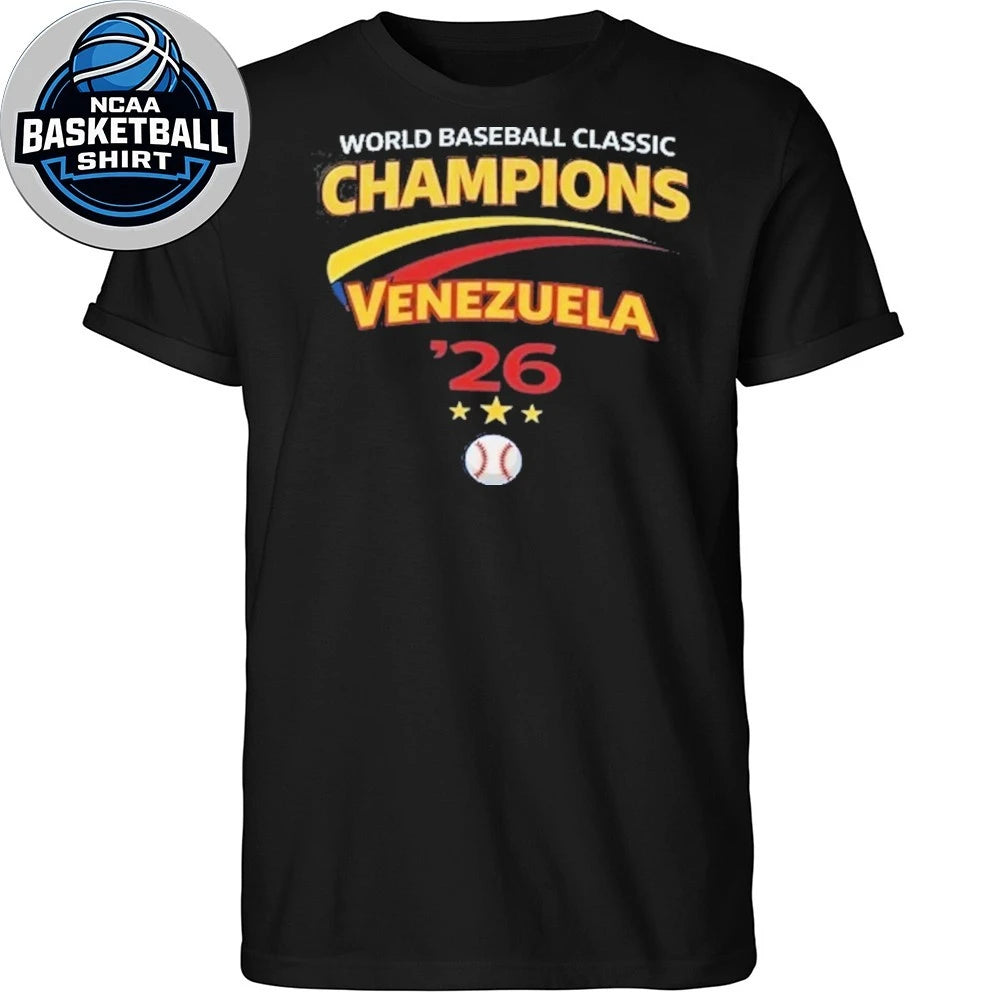 Venezuela Team 2026 World Baseball Classic Champions Shirt