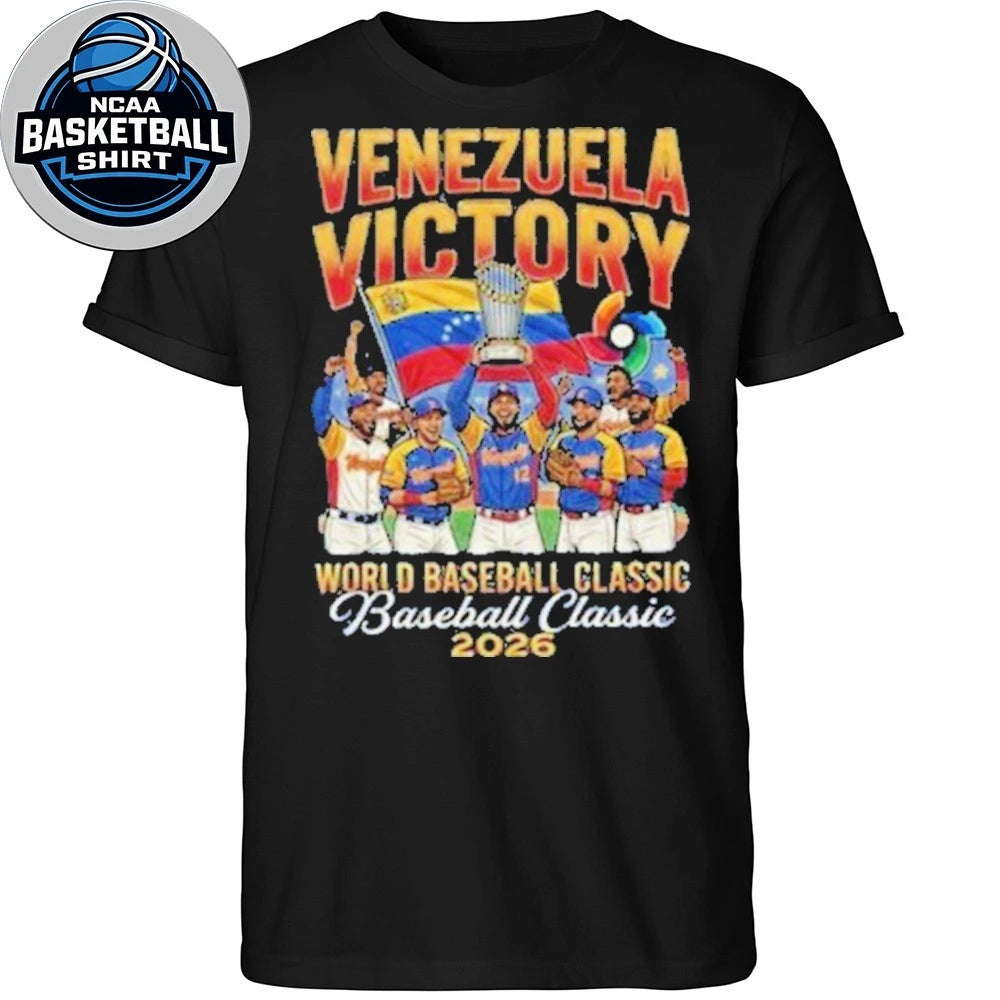Venezuela Victory Champions Tee 2026 World Baseball Shirt
