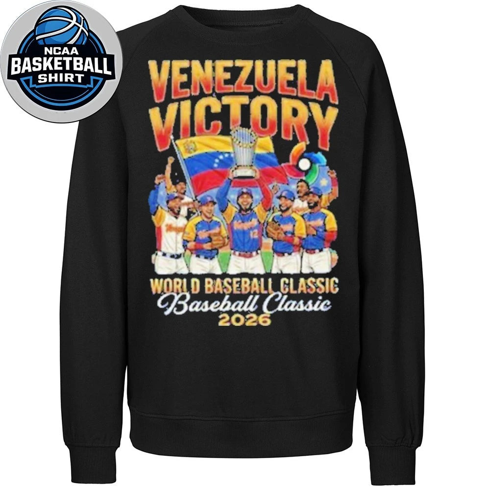 Venezuela Victory Champions Tee 2026 World Baseball Shirt