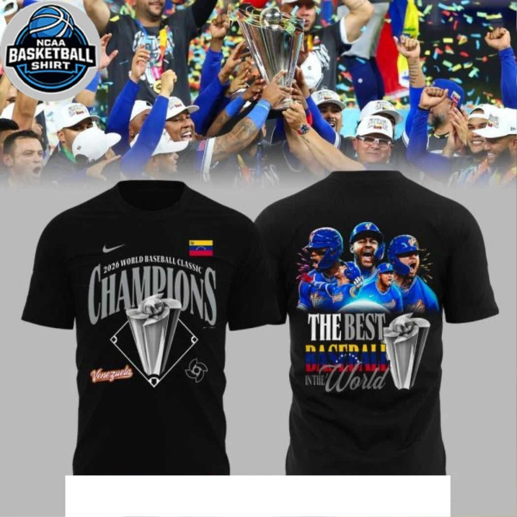 Venezuela World Baseball Classic 2026 Champions T-Shirt