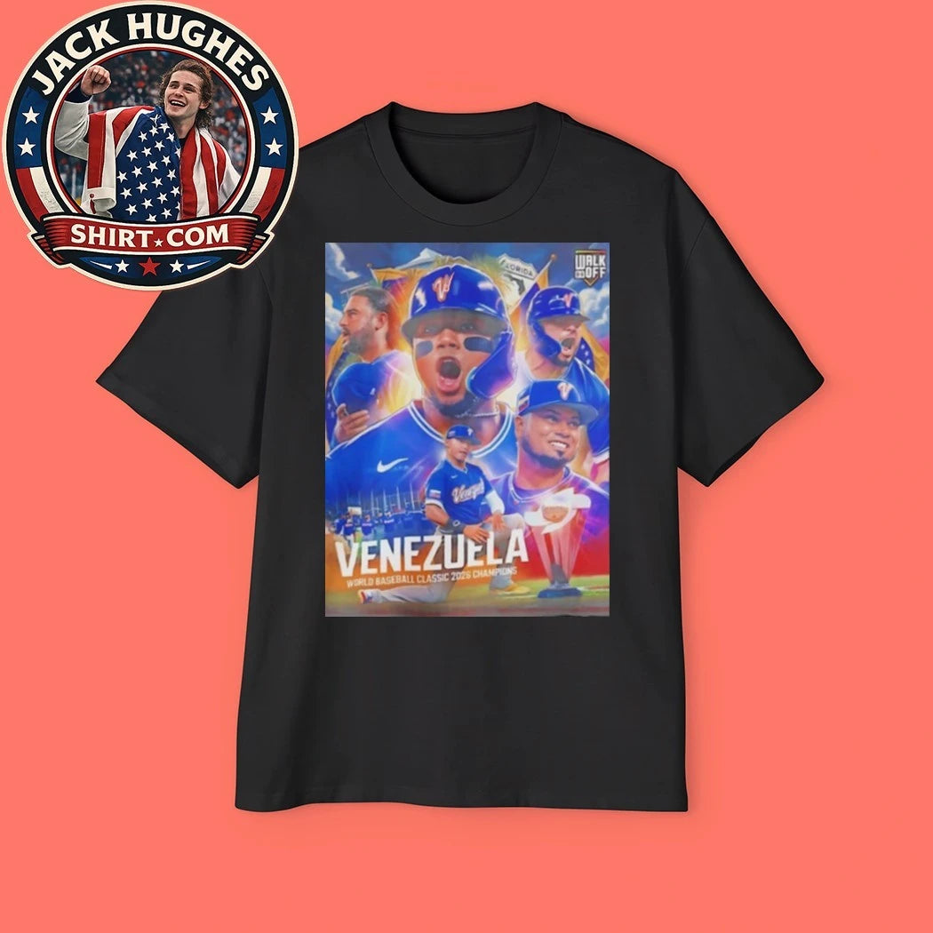 Venezuela World Baseball Classic 2026 Champions Shirt