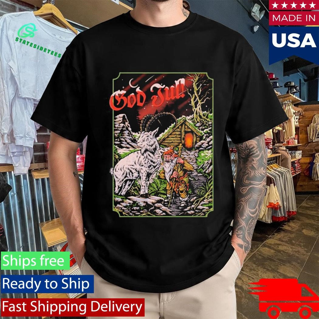 Viking Gifts God Jul Greetings Shirt