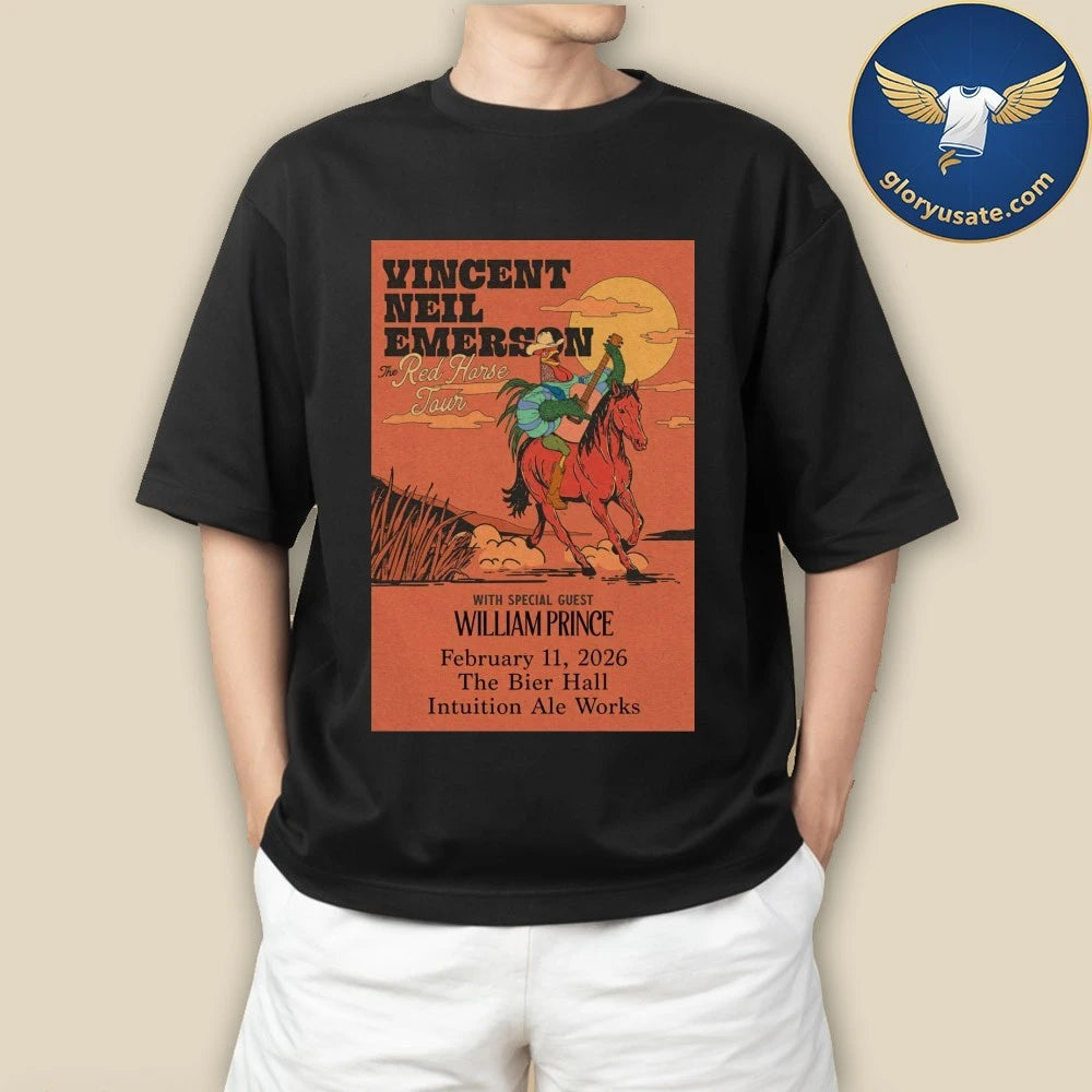 Vincent Neil Emerson With Bier Hall Jacksonville, FL 02.11.2026 Poster Shirt