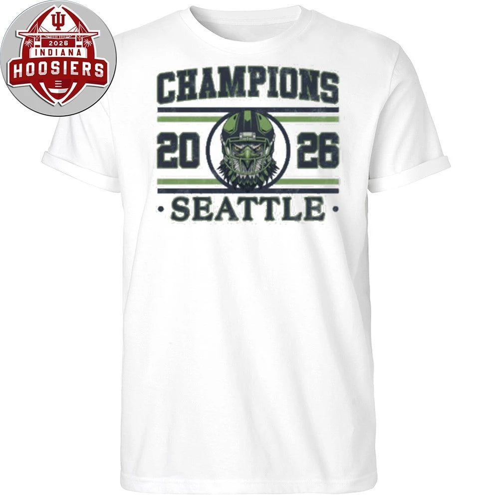 Vintage Seattle Seahawk Football Retro Fan Gift, Game Day Mascot T-Shirt