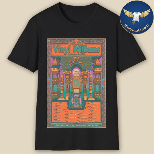 Vinyl Williams Star Harmony Tour 2026 Poster Shirt