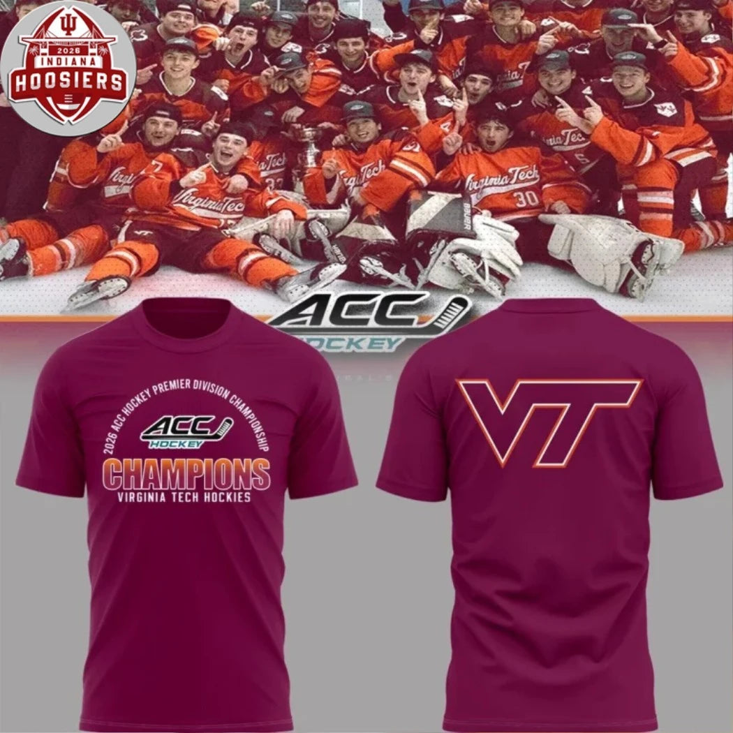 Virginia Tech Hokies Premier Admiral Cup Champions Edition For Fan T-Shirt