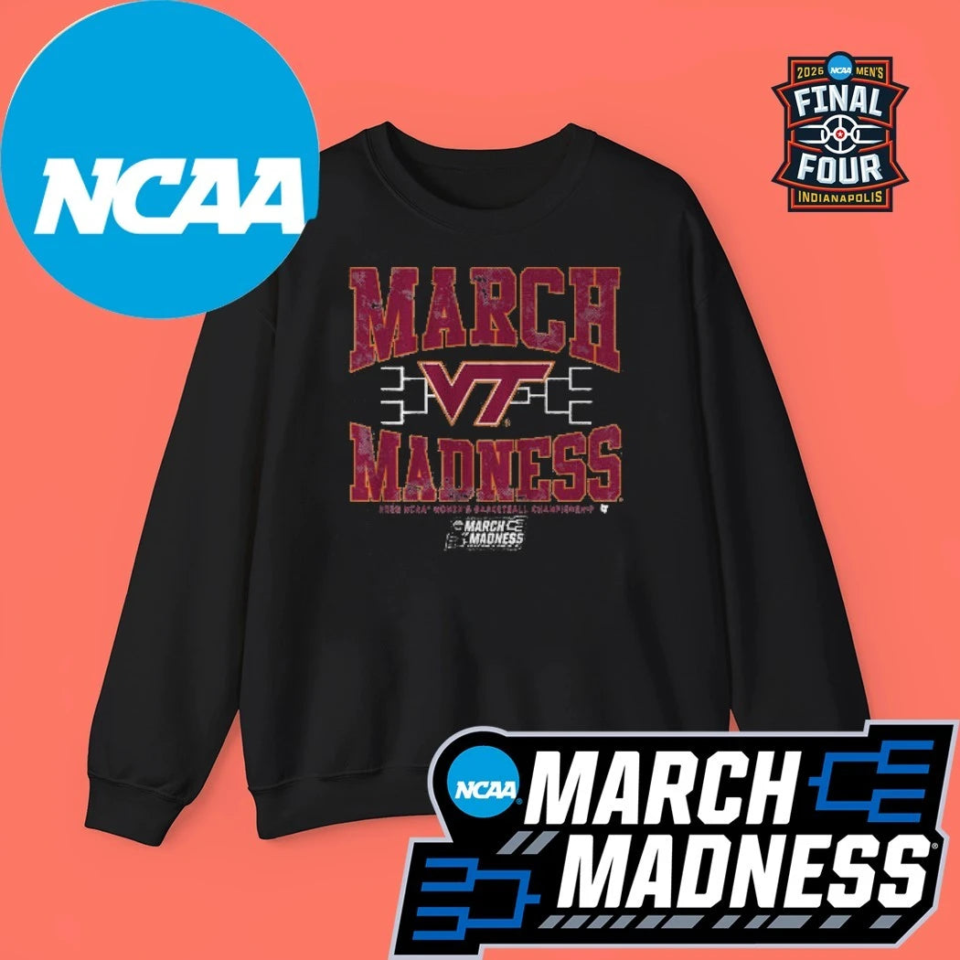 Virginia Tech Hokies WBB 2026 NCAA Women’s Basketball Championship March Madness Logo Shirt