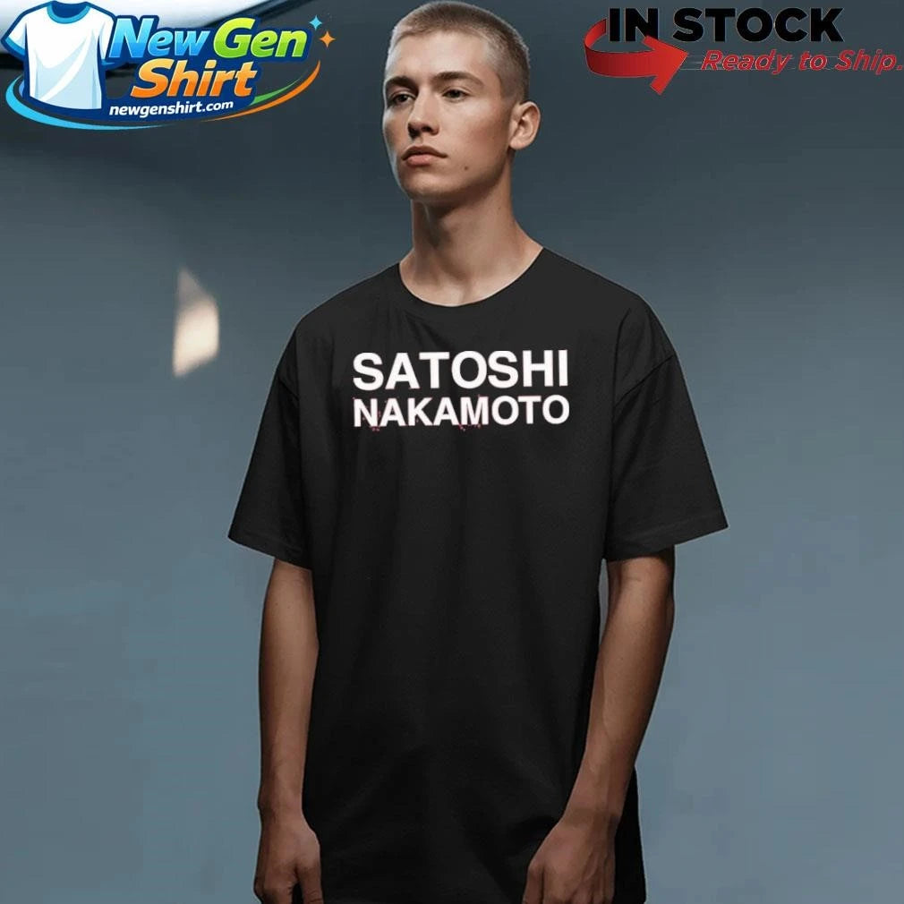 Vladimir Guerrero Satoshi Nakamoto Shirt
