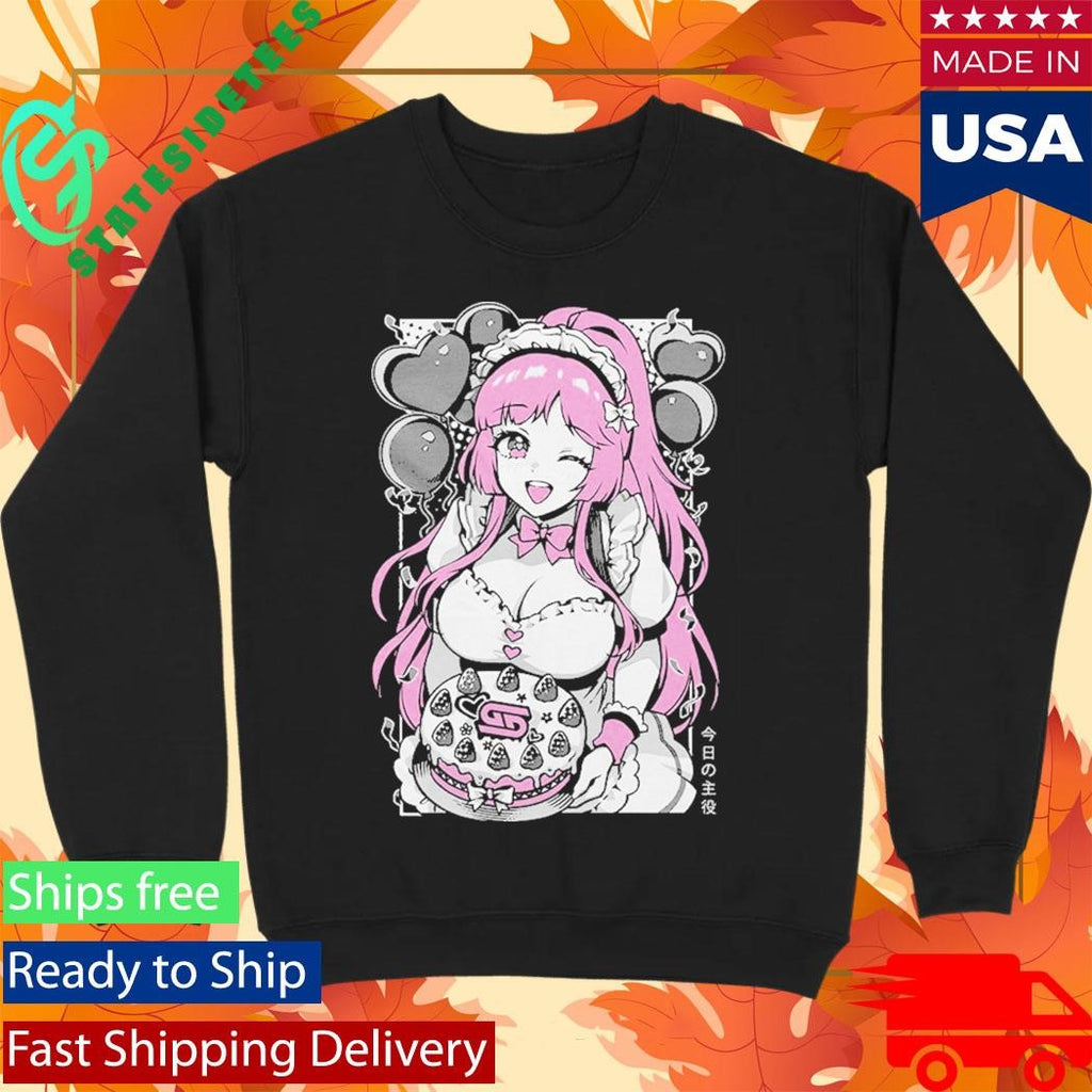 Waifu Shirt Birthday Girl 10Th Anniversary Shirt