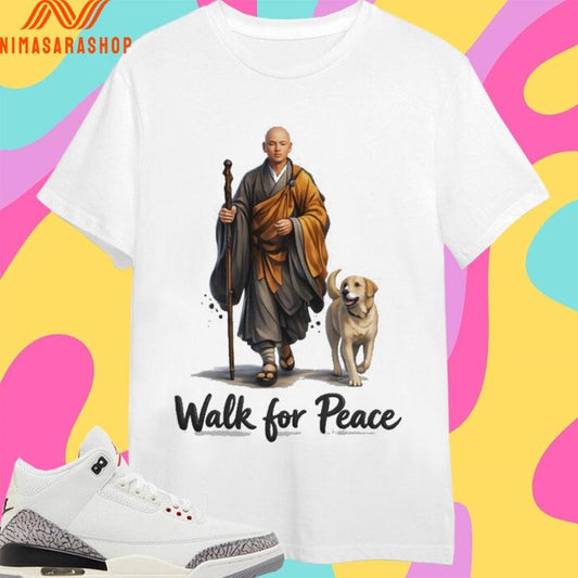 Walk For Peace Monks Shirts