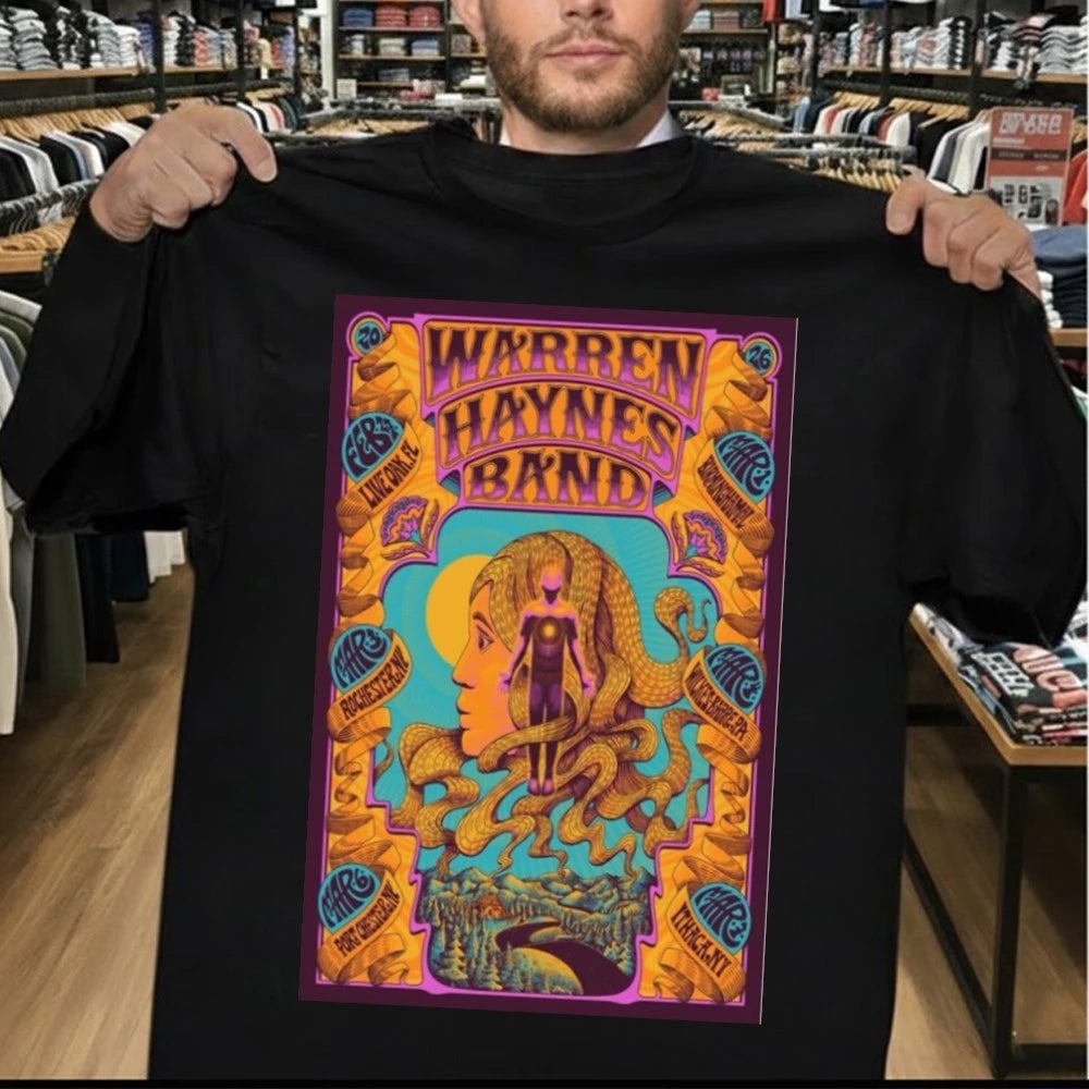 Warren Haynes Band 2026 Tour US Poster Shirt