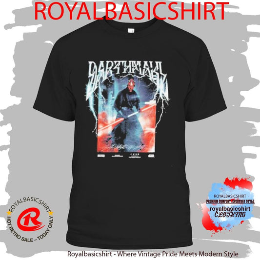 Wars Maul Metal Vintage Shirt