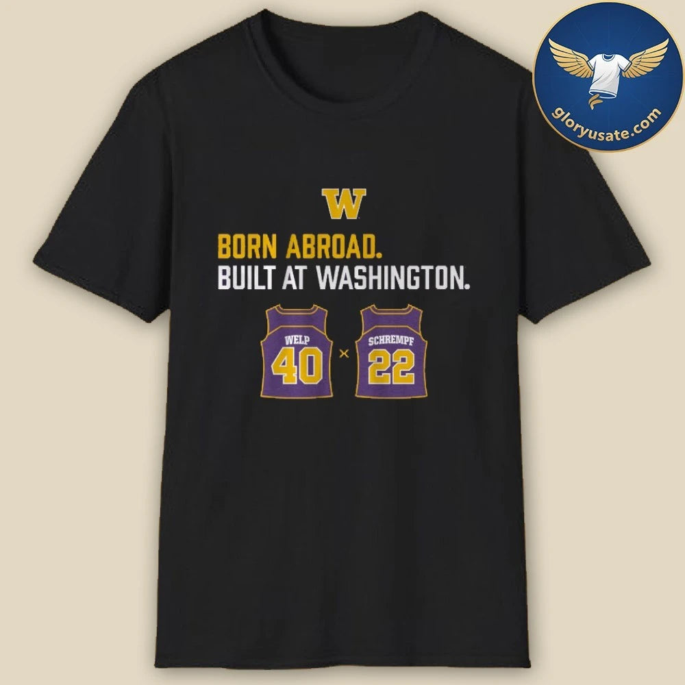 Washington Huskies Schrempf 22-Welp Duo40 Shirt