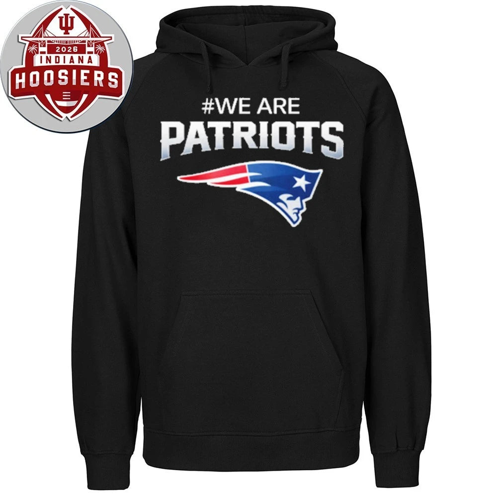 We Are Patriots Football Logo T-Shirt