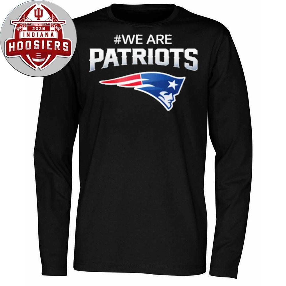 We Are Patriots Football Logo T-Shirt