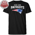 We Are Patriots Football Logo T-Shirt
