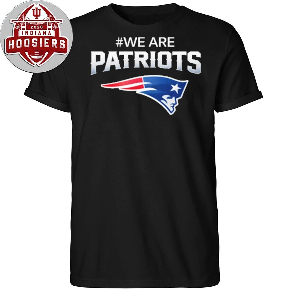 We Are Patriots Football Logo T-Shirt