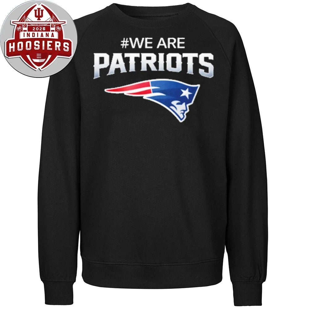 We Are Patriots Football Logo T-Shirt