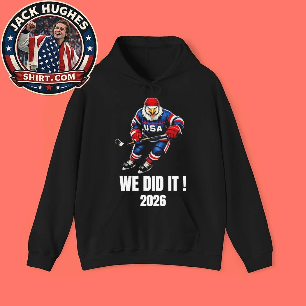 We Did It 2026 USA Hockey Trending Shirt