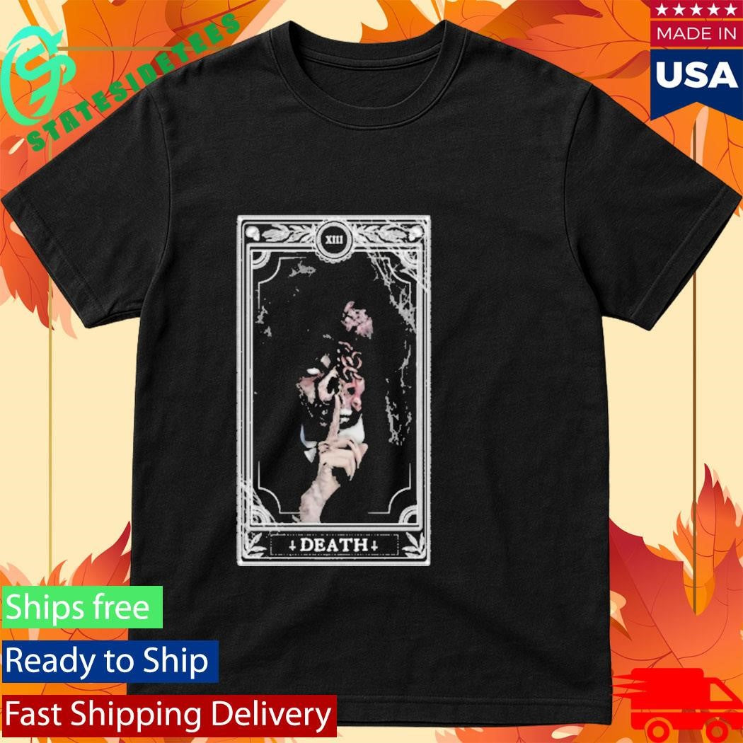 Wednesday Addams Death Tarot Card Xiii Gothic Shirt