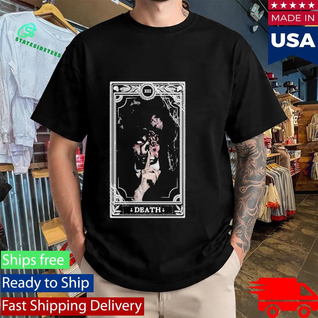 Wednesday Addams Death Tarot Card Xiii Gothic Shirt