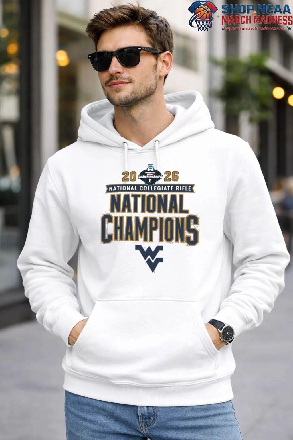 West Virginia Mountaineers 2026 NCAA Rifle National Champions T-Shirt